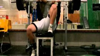 Niklas Lindstedt 160kg Bench press Ulf timmermann Style!