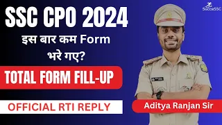 SSC CPO 2024 Total Form Fill-Up | RTI REPLY | #SucceSSC