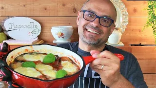 PARMIGIANA DI MELANZANE FURBA SENZA FRIGGERE E SENZA FORNO non chiamatela parmigiana di melanzane