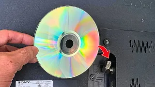 🔥 Just Insert CD Into TV And Watch All Channels In The World!  Diy Tv antenna