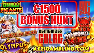 €1500 BONUS HUNT WITH LUCKY DEVIL!🎰🎰 NEW WAGER BATTLE GIVEAWAY!💰💰