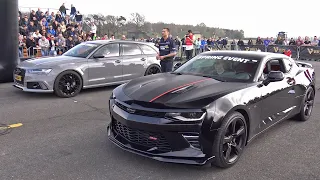 Chevrolet Camaro SS vs Audi RS6 Avant