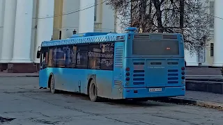 Поездка на автобусе ЛиАЗ 5292.22 (2-2-2) №1131 (В600ТХ) маршрут 11|| г.Рязань