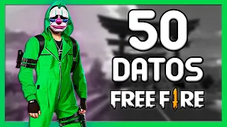 50 DATOS y CURIOSIDADES que DEBERÍAS SABER de FREE FIRE PARTE 5  | Cosas que quizás no sabías