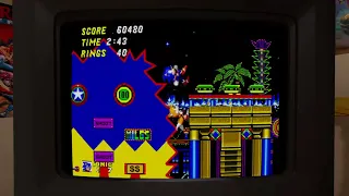 Sonic the Hedgehog 2 Full Playthrough Part 4 Casino Night Zone