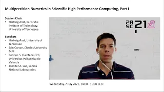 Multiprecision Numerics in Scientific High Performance Computing, Part I and Part II