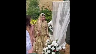 Saboor Aly and Ali Ansari  Nikkah ceremony