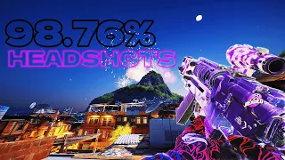 98.76% headshot percentage - Rainbow Six Siege