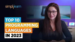 Top 10 Programming Languages 2023 | Best Programming Languages To Learn In 2023 | Simplilearn