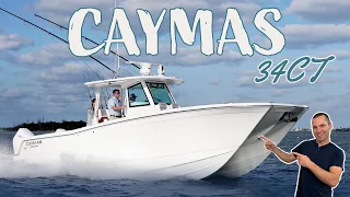 Best New Catamaran Fishing Boat for 2023?? The Caymas 34CT Review