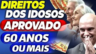 JUSTIÇA APROVOU NOVOS DIREITOS PARA IDOSOS COM MAIS DE 60 ANOS - VEJA a LISTA!