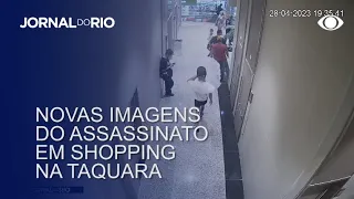 Morte em shopping na Taquara: imagens mostram encontro da vítima