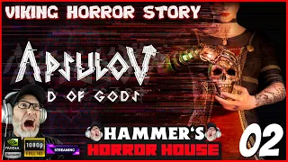 APSULOV END OF GODS [LIVE] WOW THIS IS AWESOME !!! FUTURISTIC VIKING HORROR | HAMMER'S HORROR HOUSE