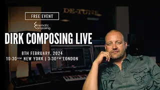 Dirk Ehlert Composing Live - Epic Orchestral Action