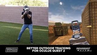 Better Outdoor Tracking For Oculus Quest 2 | Arena Mode Gameplay