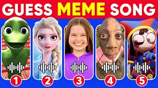 GUESS MEME & WHO'S SINGING🎤🎵🔥| Lay Lay, King Ferran,Salish Matter,MrBeast,Elsa,Kung Fu Panda 4,Tenge