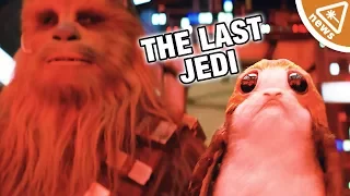 Could Star Wars The Last Jedi’s True Heroes Be the Porgs? (Nerdist News w/ Jessica Chobot)