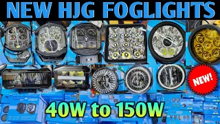 New HJG Foglights 😱🔥 | 40W to 150W | HJG Foglights,LED Bulb,Headlights | #hjg #foglights #topbikes