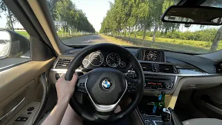 2012 BMW 320i (F30) 2.0л (245лс) AT - POV Test Drive