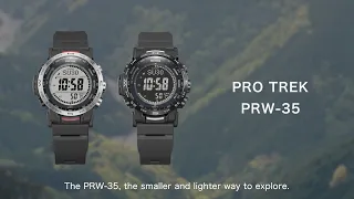 PRW-35 Promotional video(English) ：CASIO PRO TREK