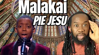 MALAKAI Pie Jesu REACTION - This 14 year old has the most unreal ethereal voice! First time hearing