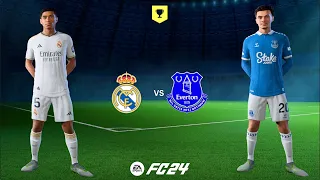 FC 24 Real Madrid - Everton Santiago Bernabeu stadium fc24 league my tournament