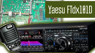 Yaesu FTdx101D стационарный КВ SDR трансивер. Обзор, работа, внутреннее устройство. Радиосвязь.