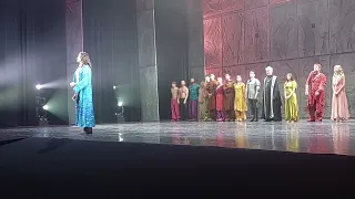 Notre Dame de Paris - curtain call (New York, 15/7/2022)