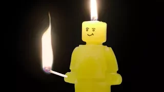 How to Make a Lego-Style Figure Candle