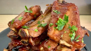 honey pork ribs / Honey pork recipe / Honey Glazed Pork Ribs : 蜜汁排骨