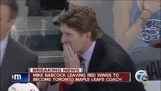 Mike Babcock named new head coach of the Toronto Maple Leafs