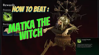 V Rising - How To Beat Matka The Curse Weaver and Unlock Unstable Mosquito!