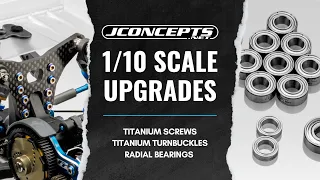 Titanium Screws, Bearings, and Turnbuckles | JConcepts 1/10 Upgrade Parts