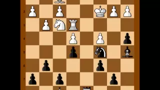 King's Indian Defense: Danailov vs Kasparov Dortmund 1980