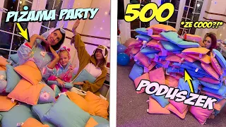 PIŻAMA PARTY MIKOŁAJA🌙 500 poduszek w pokoju?! Imprezka Kookyloos Marivo Vlog #63