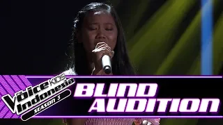 Grace - Titip Rindu Buat Ayah | Blind Auditions | The Voice Kids Indonesia Season 3 GTV 2018