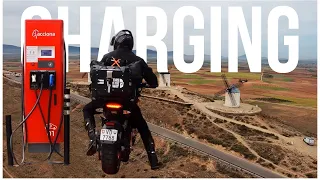 Chasing Charging Stations in SPAIN 🇪🇸 MOROCCO on a Zero SRF Motorcycle ➥ PART 2