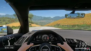 Forza Horizon 5 - Audi R8 V10 Plus 2016 - Cockpit View Gameplay (XSX UHD) [4K60FPS]