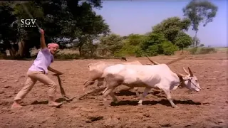 Jai Jagadish Doing Farming To Lead A Life | Devara Mane Kannada Movie Scene | Master Hirannayya