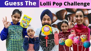 Guess The Lolli Pop Challenge | RS 1313 FOODIE | Ramneek Singh 1313 | RS 1313 VLOGS