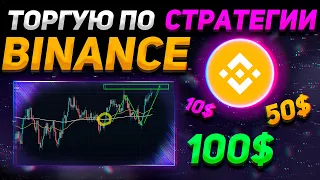 ТОРГОВЛЯ ПО СТРАТЕГИИ НА BINANCE "ОТ А ДО Я" | КАК ЗАРАБАТЫВАТЬ НА БИНАНС | ТРЕЙДИНГ