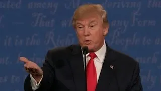 Trump: Clinton such a nasty woman