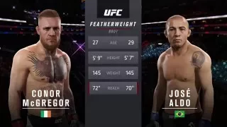 UFC 2: Conor McGregor vs Jose Aldo Rematch!