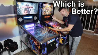 Virtual Pinball Machine vs Real Pinball Machine