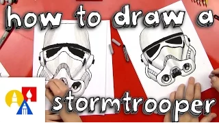 How To Draw A Stormtrooper Helmet