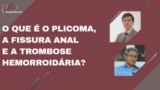 O que é o Plicoma, a Fissura Anal e a Trombose Hemorroidária?