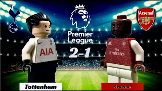 Tottenham 2-1 Arsenal | Highlights in LEGO