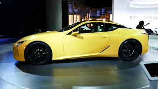 New 2019 Lexus LC 500 Sports Coupe Concept - 2018 LA Auto Show, Los Angeles, CA