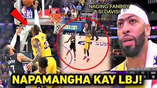 “HINDI MAKAPANIWALA” si Davis sa ginawang “PAGBUHAT” ni Lebron sa Lakers! Literal na Fanboy moment!