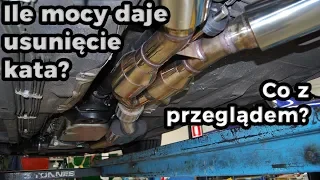 Ile daje wycięcie katalizatora? Pomiar mocy, przyspieszenia oraz zadymienia przed i po!